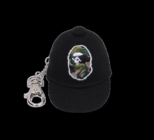 ABC CAMO APE HEAD NEW ERA CAP KEY CHAIN